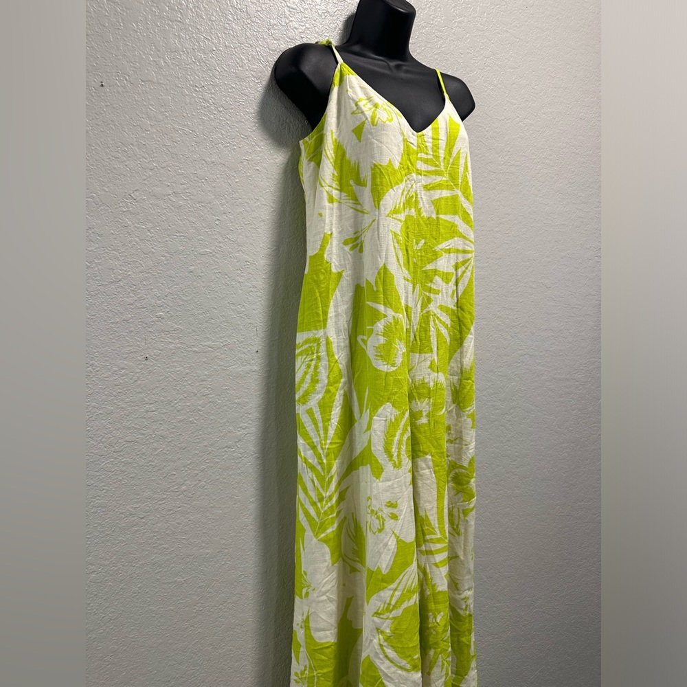 VICI Waikiki Tropical Print Relaxed Jumpsuit M - Picture 4 of 11
